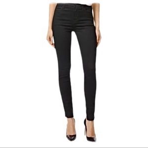 J Brand High Waisted Black Skinny Jeans - Maria Highway - Size 27